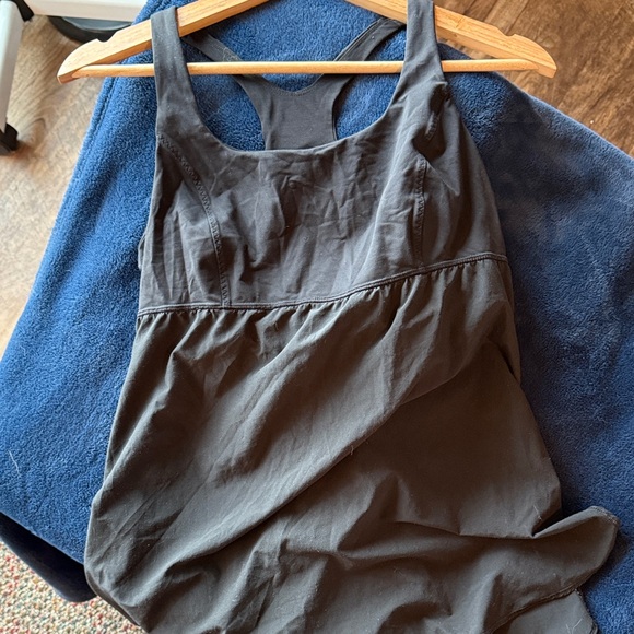 Black Racerback Tank Top - Picture 2 of 4